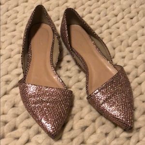 JCrew sparkly flats
